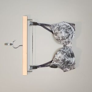 NWT Sophie B Gray‎ Invisible Edge Bra Size 34C